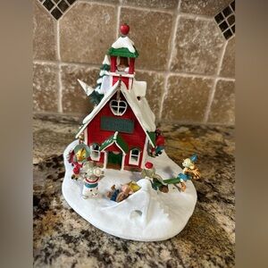 The Little Red Schoolhouse from the collection called Disney Winter Wonderland